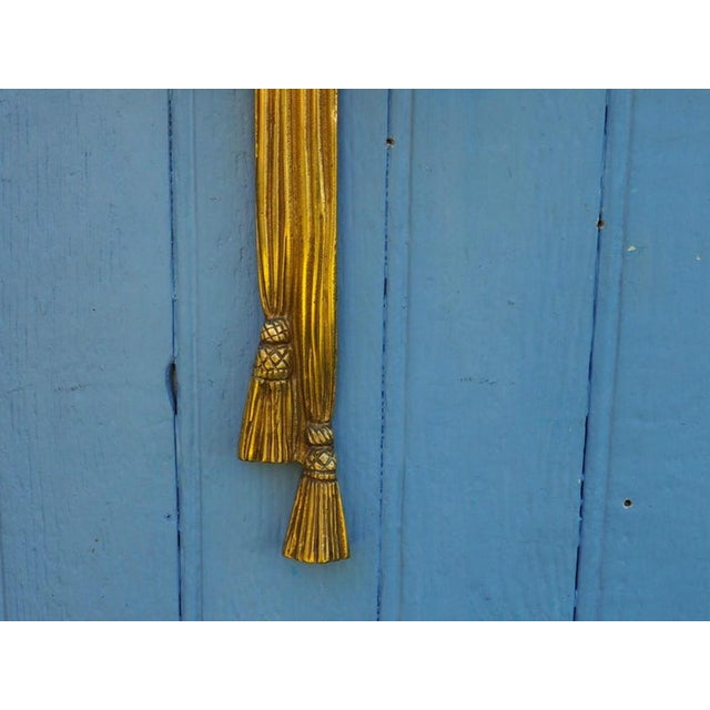 Large Antique Louis XVI Style Rope Tassel Wall Lights in Gilt Bronze, 1890s, Set of 2 For Sale - Image 18 of 18