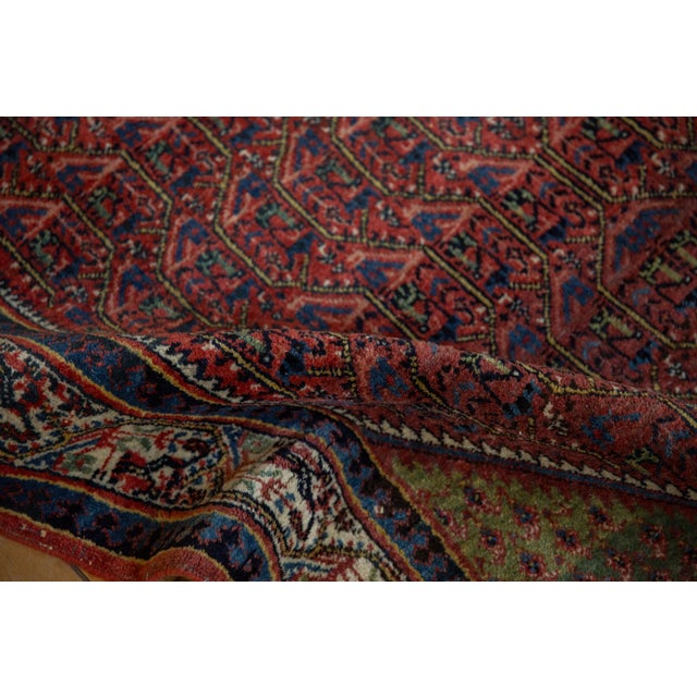 Red Vintage Arak Sarouk Rug - 4'5" X 7'1" For Sale - Image 8 of 11