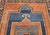 Navy Blue 19th Century Caucasian Fachralo Kazak Prayer Area Rug, Persimmon & Blue, 3' x 4' For Sale - Image 8 of 15