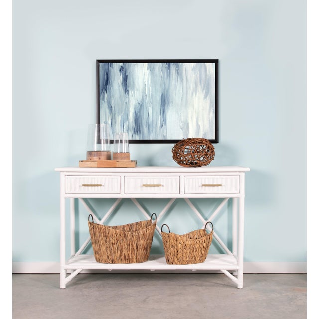 White Aruba Sideboard - White For Sale - Image 8 of 9