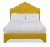 Casa Cosima Clementine California King Bedframe, Golden Velvet For Sale - Image 4 of 4