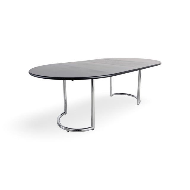Bauhaus Extendable Dining Table from Läsko For Sale - Image 6 of 11