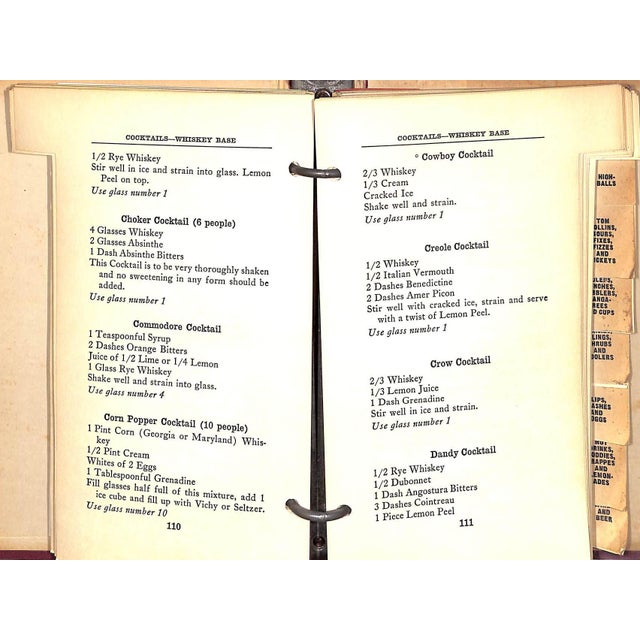 "The Official Mixer's Manual" 1934 Duffy, Patrick Gavin For Sale - Image 11 of 12