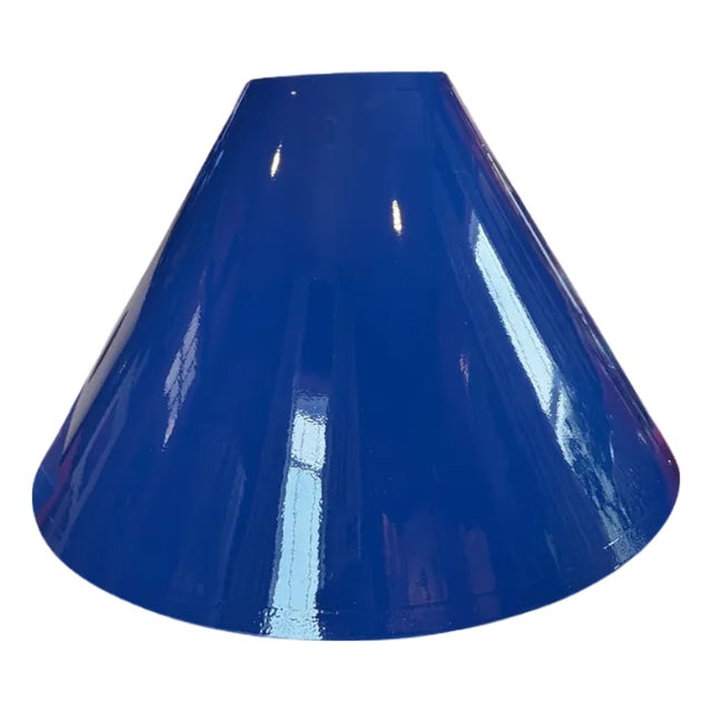 Large Empire Lacquered Lampshade With Gold Interior – Indigo Royale Empire For Sale
