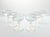 Mid-Century Modern 1960s Set of 6 Lustre Iridescent Rainbow Pearl Optic Coupe Champagne Glasses For Sale - Image 3 of 7