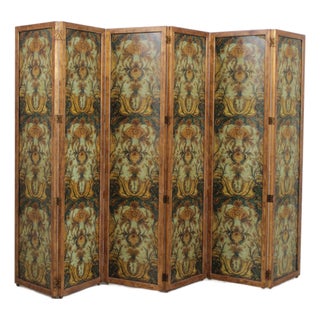 Maitland Smith Venetian 6 Panel Divider Dressing Screen For Sale
