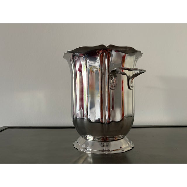 Vintage Champagne Cooler by Guy Degrenne, France, 1970s For Sale - Image 3 of 12