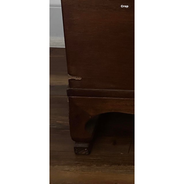 Antique Korean Apothecary Herbal Medicine Cabinet With Brass Hardware and Fish-Shaped Lock. For Sale - Image 11 of 11