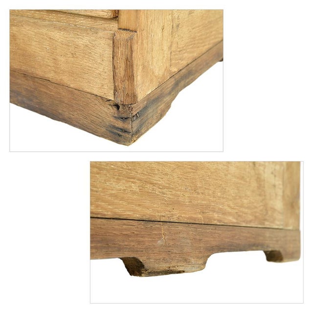 Wooden Workshop Cabinet with 21 Labeled Drawers For Sale - Image 6 of 7