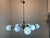 Sputnik Chrome Brass Chandelier, 1980s For Sale - Image 12 of 13