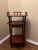 Wood Vintage Solid Wood 3-Tier Round Accent Table W/ Drawer – Early American Colonial Style For Sale - Image 7 of 9