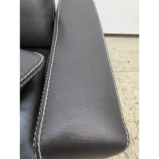 Leather Sofa in Brown by Roche Bobois For Sale - Image 10 of 18