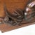 Asian Wood Carved Wall Plaque with Crab and Lobster For Sale - Image 4 of 8