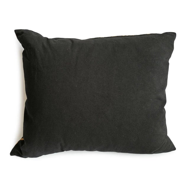 Tribal Kuba Grass Textile Pillow For Sale - Image 3 of 5