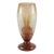1920s Art Déco French Le Verre Français Frosted Glass Vase With Algae Pattern Decoration Designed by Charder For Sale