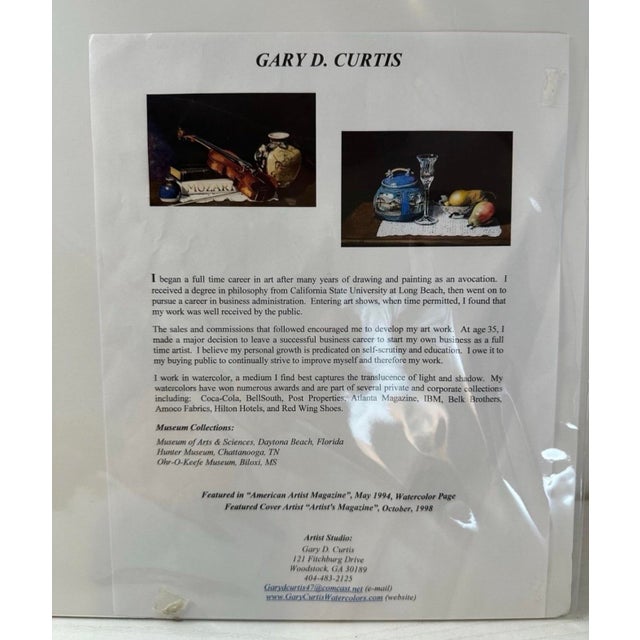 1990s Gary D. Curtis Limited Edition 13/195 Signed Sealed Art Print Jack Is Back New For Sale - Image 4 of 6