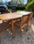 DUX Mid Century Modern Dux Swedish Dining Set – Drop Leaf Table + 6 Cane Back Chairs For Sale - Image 4 of 16