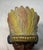 1920s Rare Antique Native American Indian Chief Montreal White Metal Still Coin Bank For Sale - Image 5 of 12