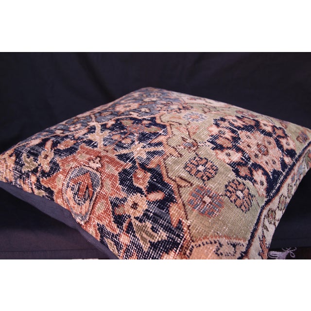 Handwoven Throw Rug Pillow Cushion Cover -20'' X 20'' For Sale - Image 12 of 14