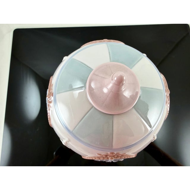Ceramic Lladro 6522 "Through the Clouds" Kittens in a Hot Air Balloon For Sale - Image 7 of 8
