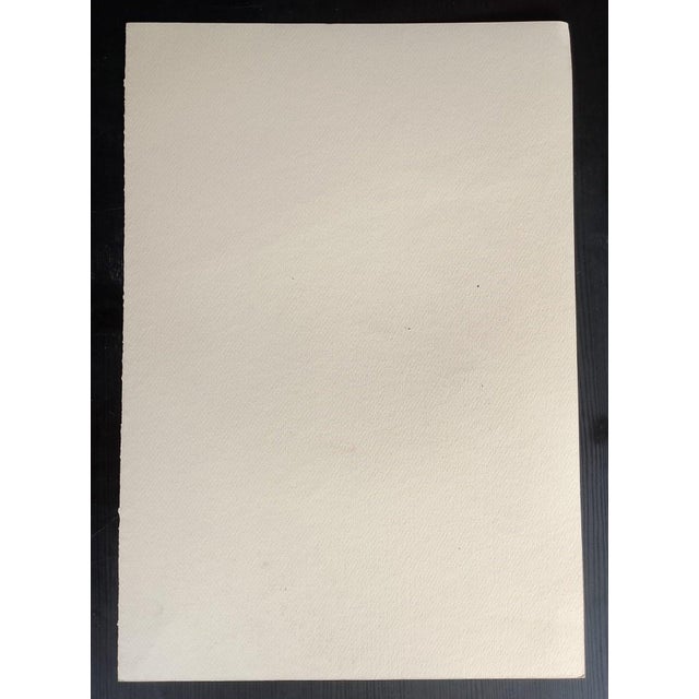 Mario Salmaso, Modern Girls, 1980, Mixed Media on Paper For Sale - Image 3 of 4