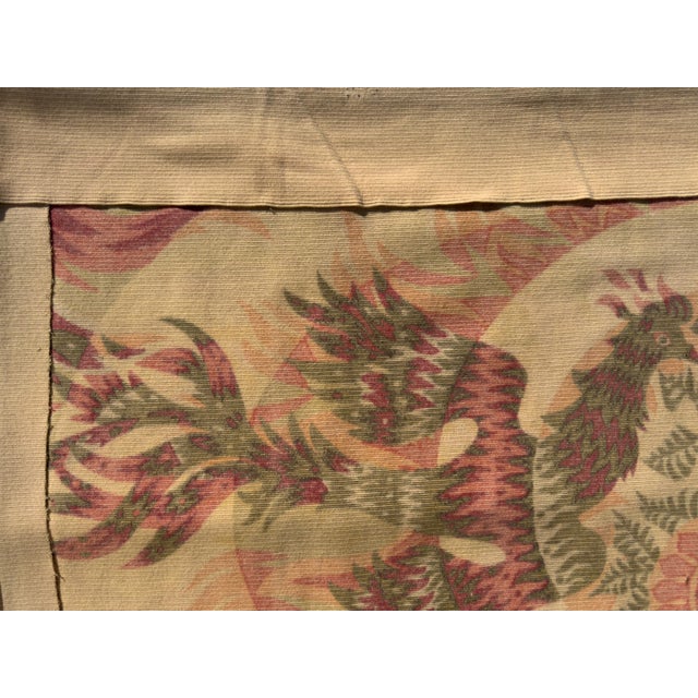 1960s “Les Phénix” Wool Tapestry by Alain Cornic, Atelier Robert Four For Sale - Image 17 of 18
