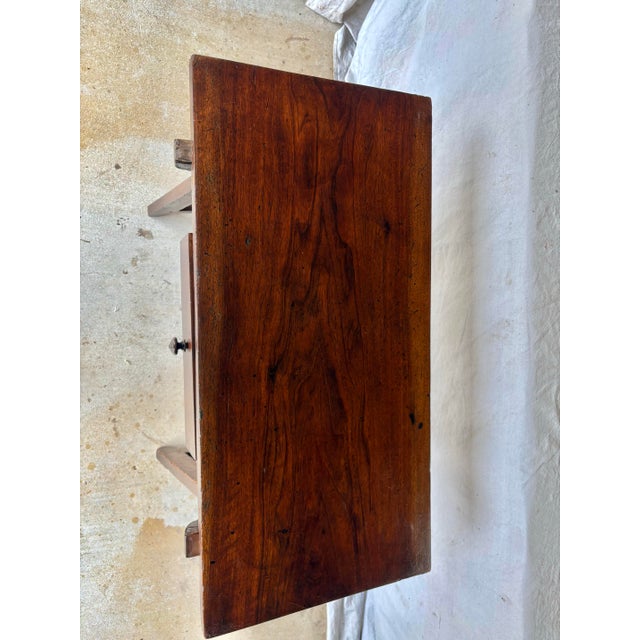 Late 19th Century Italian Walnut Fratino Style Console Table For Sale - Image 9 of 12