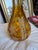 Vintage Cut to Clear Amber Decanter For Sale In San Antonio - Image 6 of 10