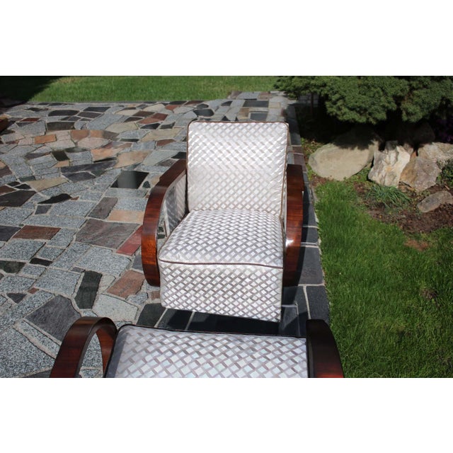 Vintage Art Deco Lounge Chairs, 1920s, Set of 2 For Sale - Image 6 of 10