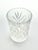 1980s 1980s Vintage Crystal Cocktail Old Fashioned Tumbler Glasses, Fan & X Cuts - Set of 4 For Sale - Image 5 of 8