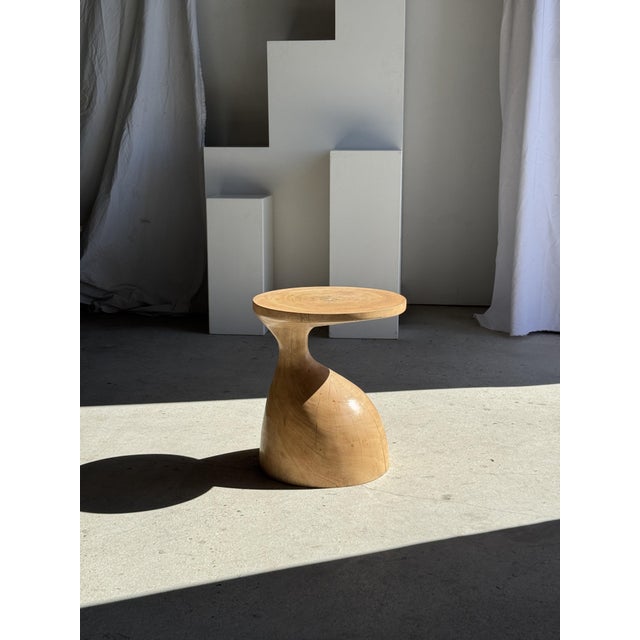 Beige Vintage Side Table, 1980s For Sale - Image 8 of 8