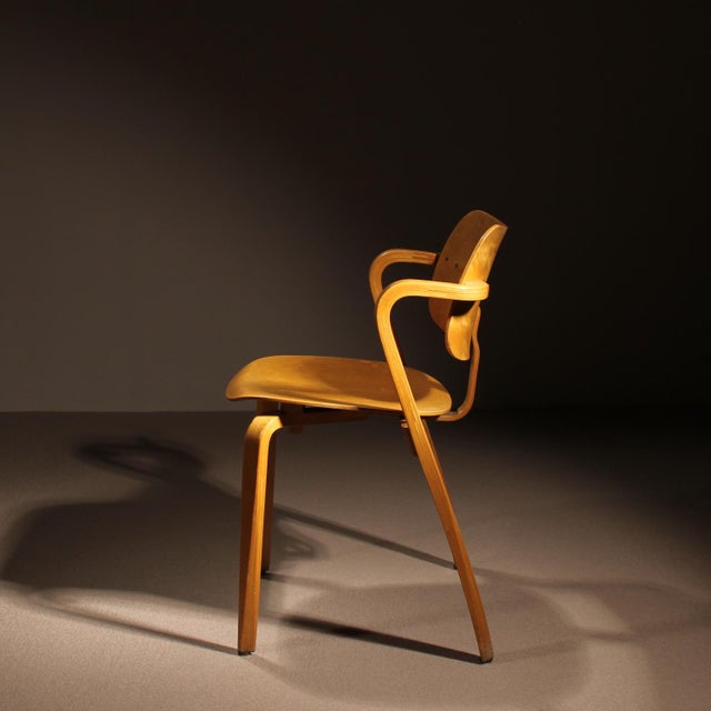 Vintage Aslak Armchairs by Ilmari Tapiovaara for Asko, 1960s, Set of 6 For Sale - Image 9 of 14