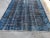 Turkish 1960s Vintage Turkish Distressed Blue Floor Rug For Sale - Image 3 of 11