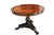 English Antique William IV Style Brass-Inlaid Pedestal Center Table, Early 19th Century For Sale - Image 3 of 10