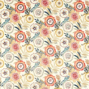 Harlequin Komovi Fabric in Sunset/Blush/Midnight