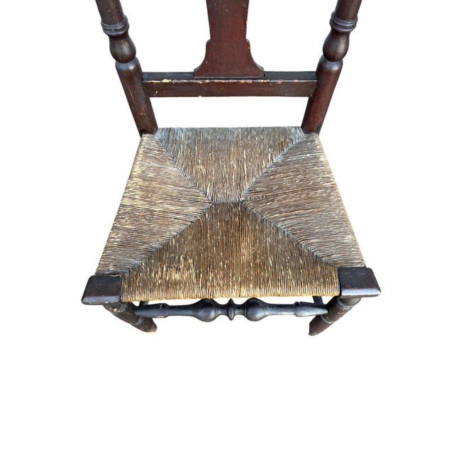 18th Century Queen Anne Country Chair For Sale - Image 14 of 15