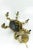 French Empire Style Bronze, Brass and Glass Chandelier, 1920s For Sale - Image 16 of 18