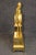 19th C. Large French Empire Bronze Gilded Ormolu Figural Clock For Sale - Image 4 of 17