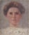 Portraiture Antique Portrait of Miss Elsie Lea by Matilda Sharpe, Original Oil Painting, Early 20th Century For Sale - Image 3 of 9