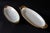 Vintage Iridescent Porcelain Oval Relish / Serving Platter Set – Gold Trim – Open Handles – Bavaria & m.p. Stokes Japan For Sale In Naples, FL - Image 6 of 15