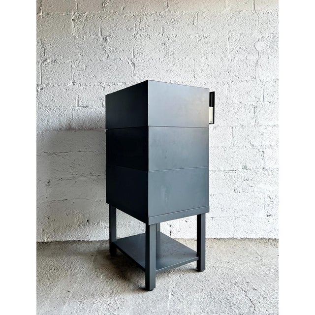 1960s Vintage Archive Cabinet with Drawers from Strafor, 1960s For Sale - Image 5 of 17