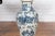 Chinese Vintage Blue and White Porcelain Vase with Landscapes and Architectures For Sale - Image 11 of 13