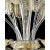 Early 21st Century Venetian Cà Rezzonico Floral Gold Murano Style Glass Chandelier From Simoeng For Sale - Image 5 of 7