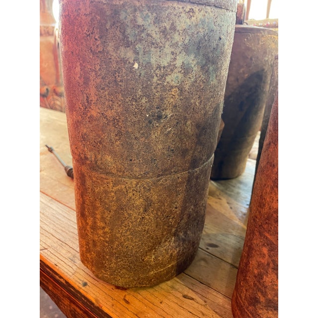 Set of 6 Antique Copper Yak Bells For Sale - Image 10 of 12