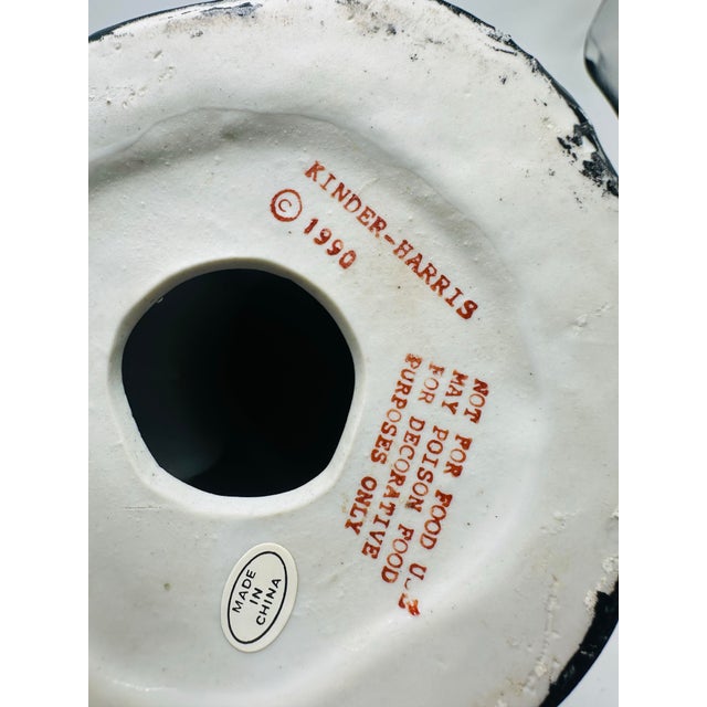 Vintage Ceramic Chinoiserie Monkey For Sale In Charleston - Image 6 of 6