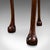 Antique Oval Side Table, English, Burr Walnut, Lamp, Wine, Pie Crust, Edwardian For Sale - Image 12 of 12