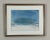 Watercolor of serene snow landscape. Beautifully shaded sky. Professionally framed in narrow, silvery frame with double...