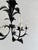 Vintage French Black Tole Chandelier, 1960s For Sale - Image 18 of 18