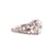 Traditional Edwardian Diamond Filigree Ring, Size 7 For Sale - Image 3 of 4