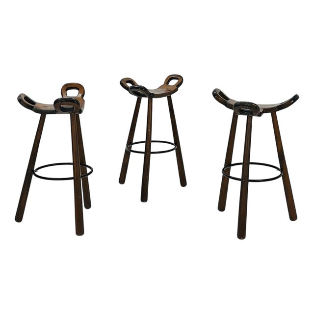 Mid-Century Brutalist Bar Stool, 1960s For Sale